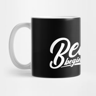 'Beauty Begins Within' Women's Achievement Shirt Mug